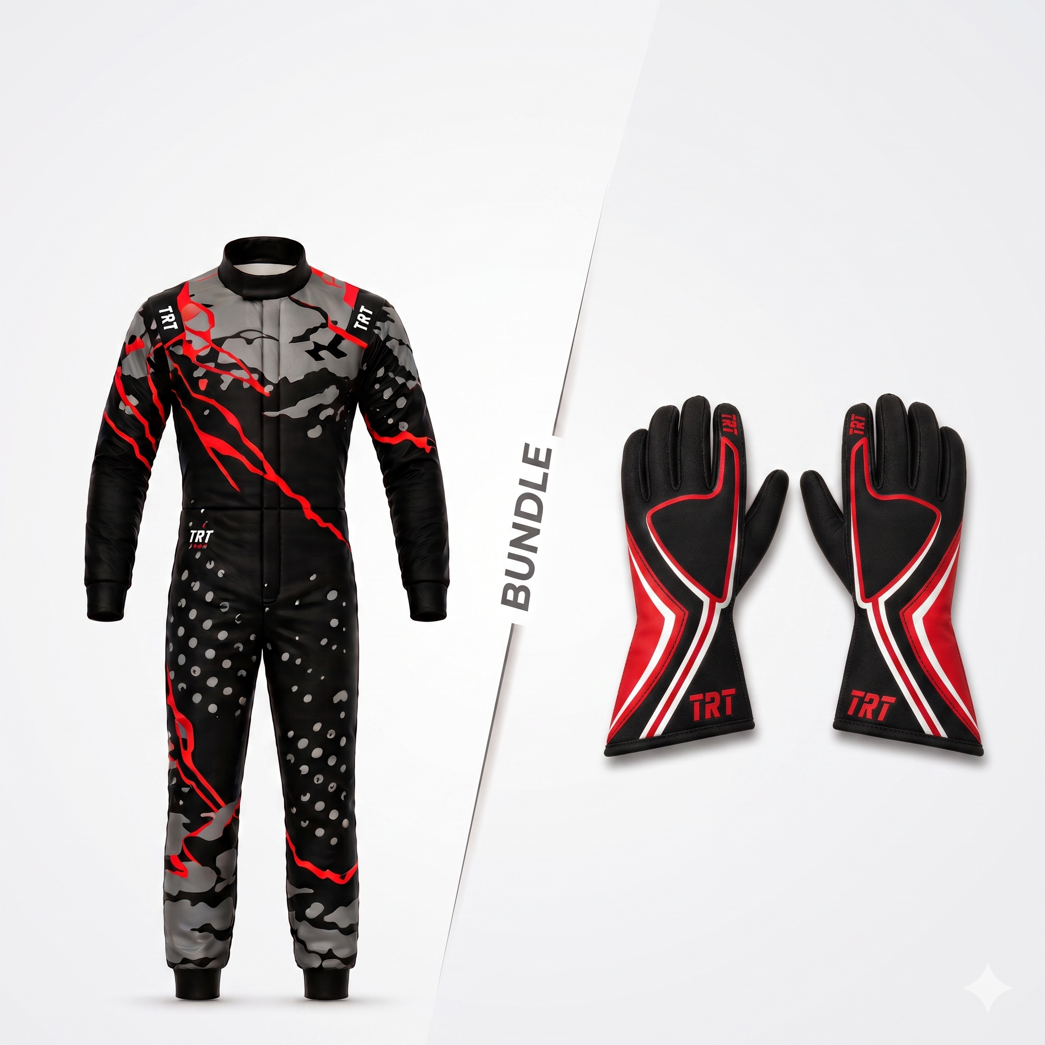 In-Stock Karting Suit + Gloves Bundles