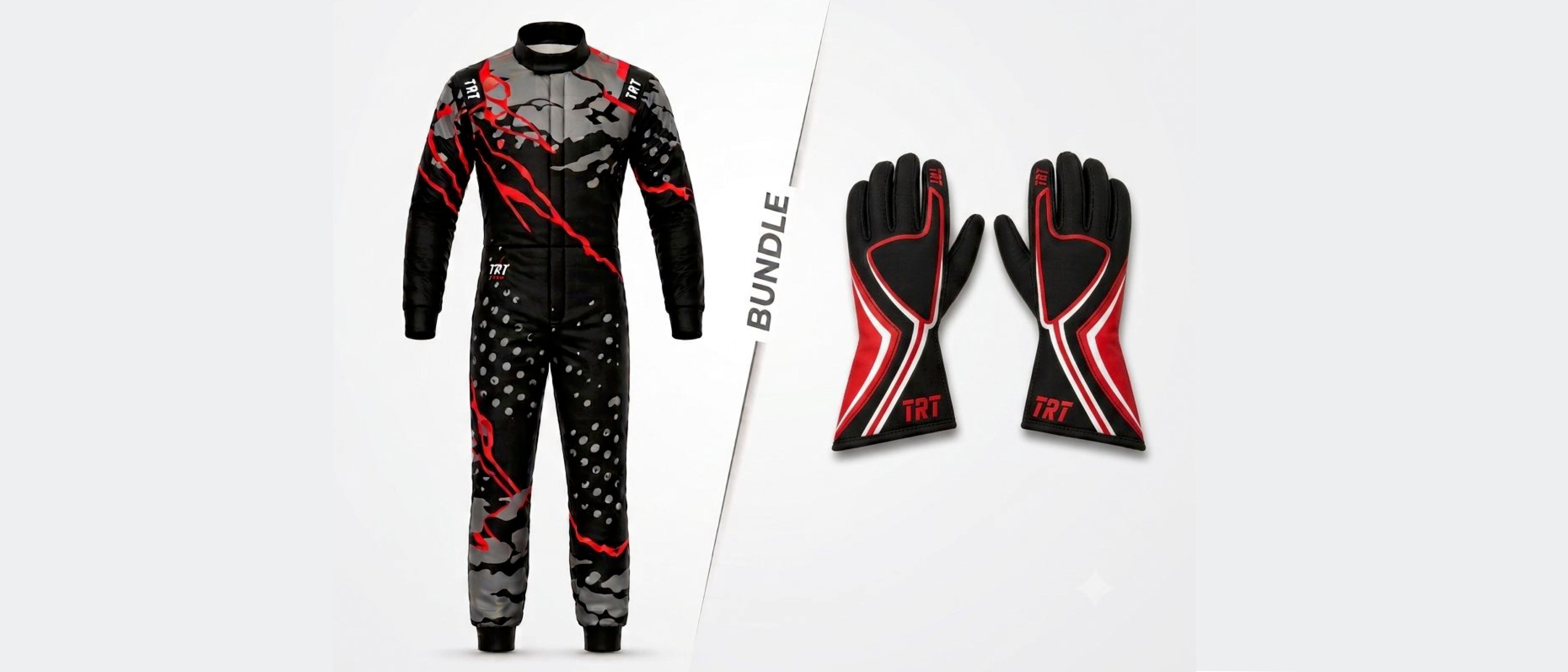 In-Stock Karting Suit + Gloves Bundles