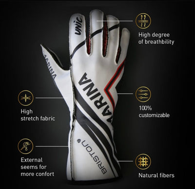 Marina Racewear UNIC FIA Auto Gloves